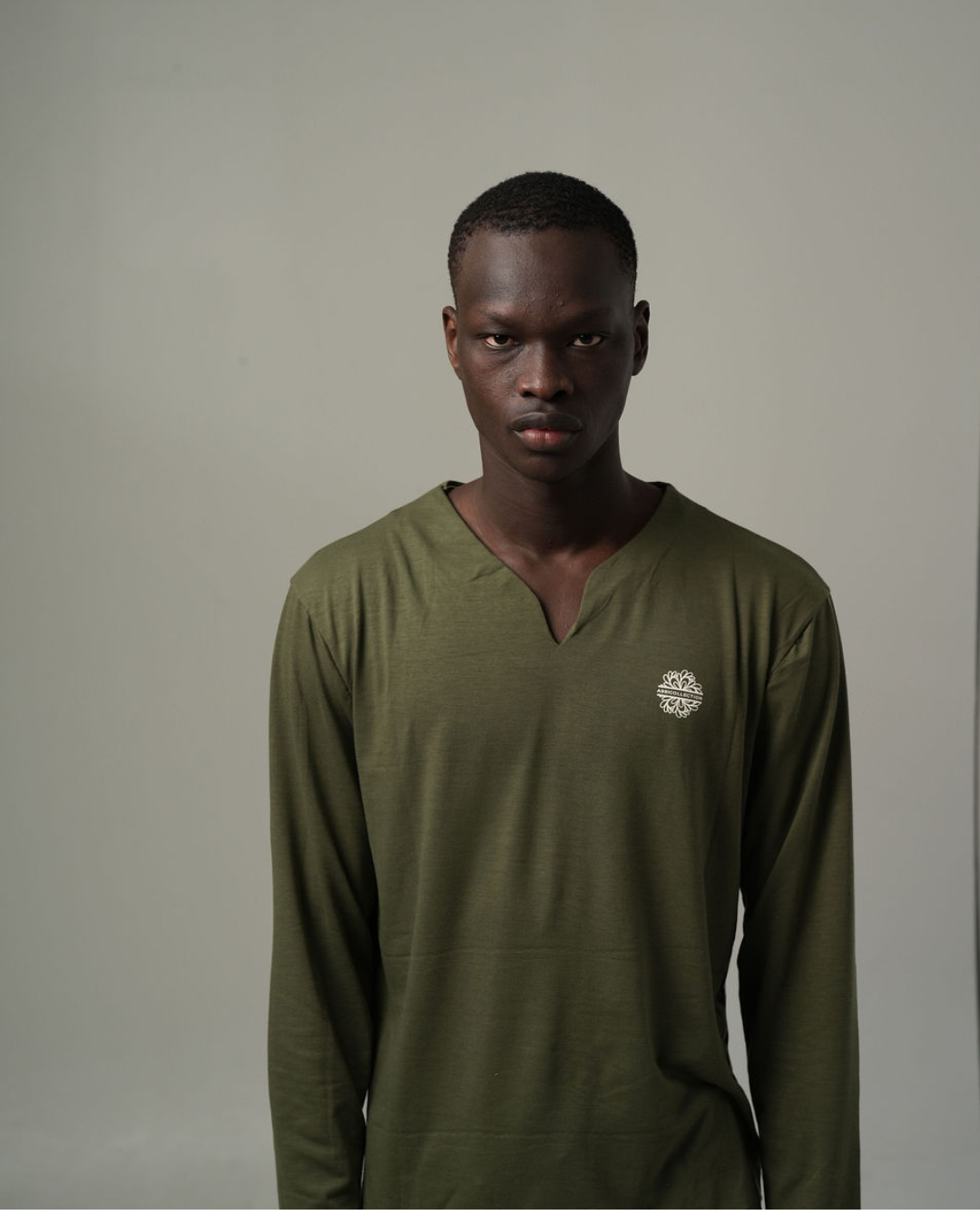 Drift Notch-Neck Long Sleeve