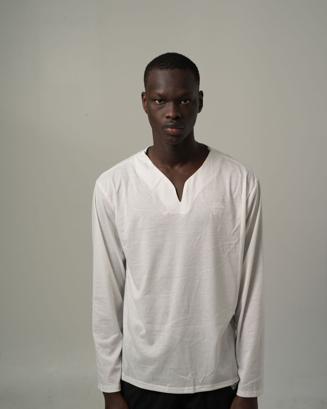 Drift Notch-Neck Long Sleeve
