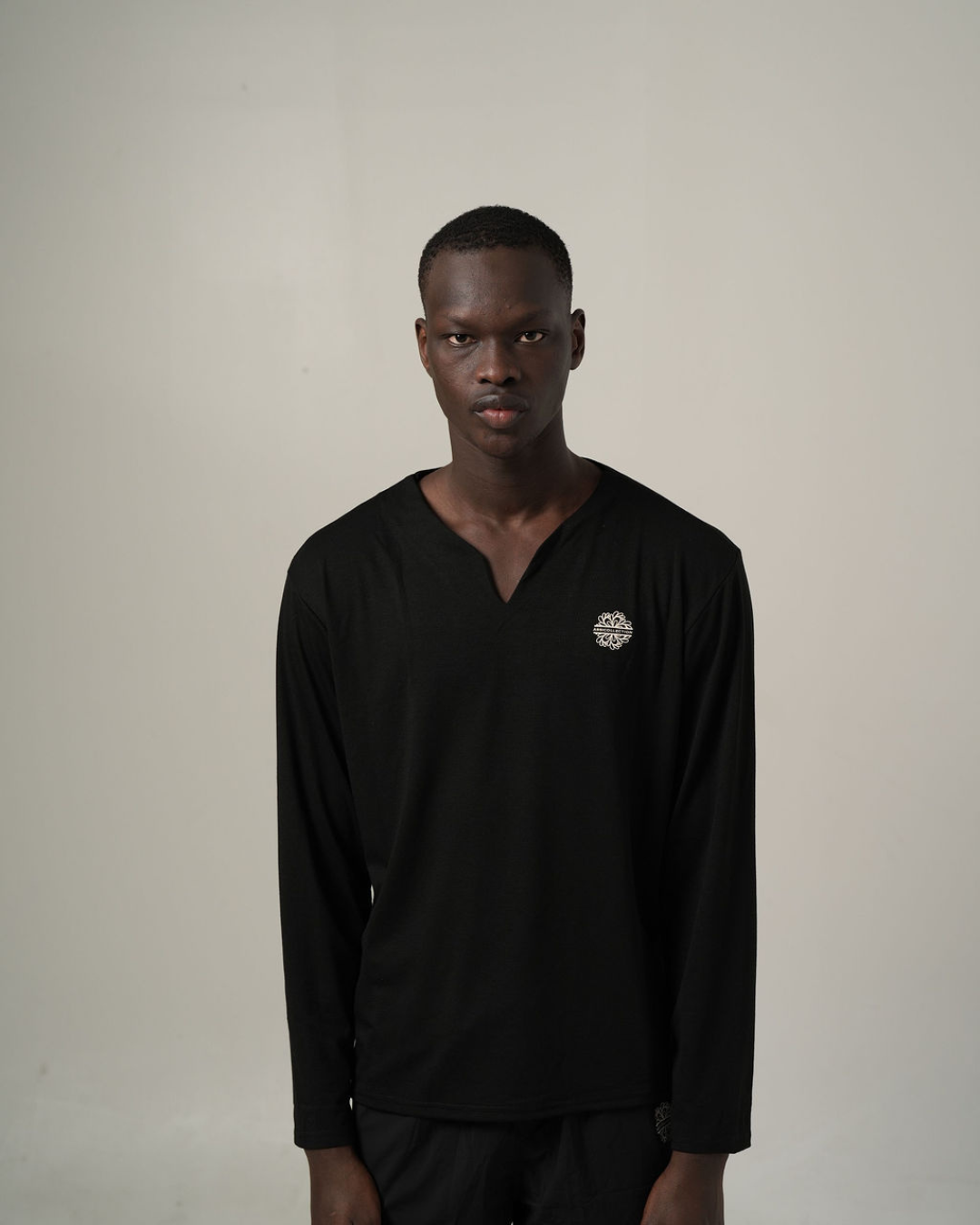 Drift Notch-Neck Long Sleeve