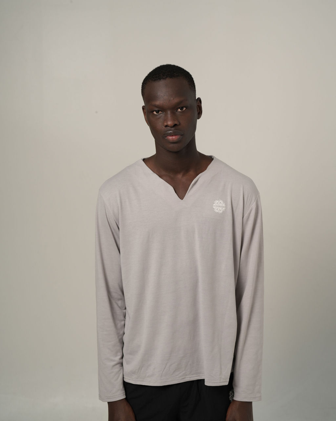 Drift Notch-Neck Long Sleeve